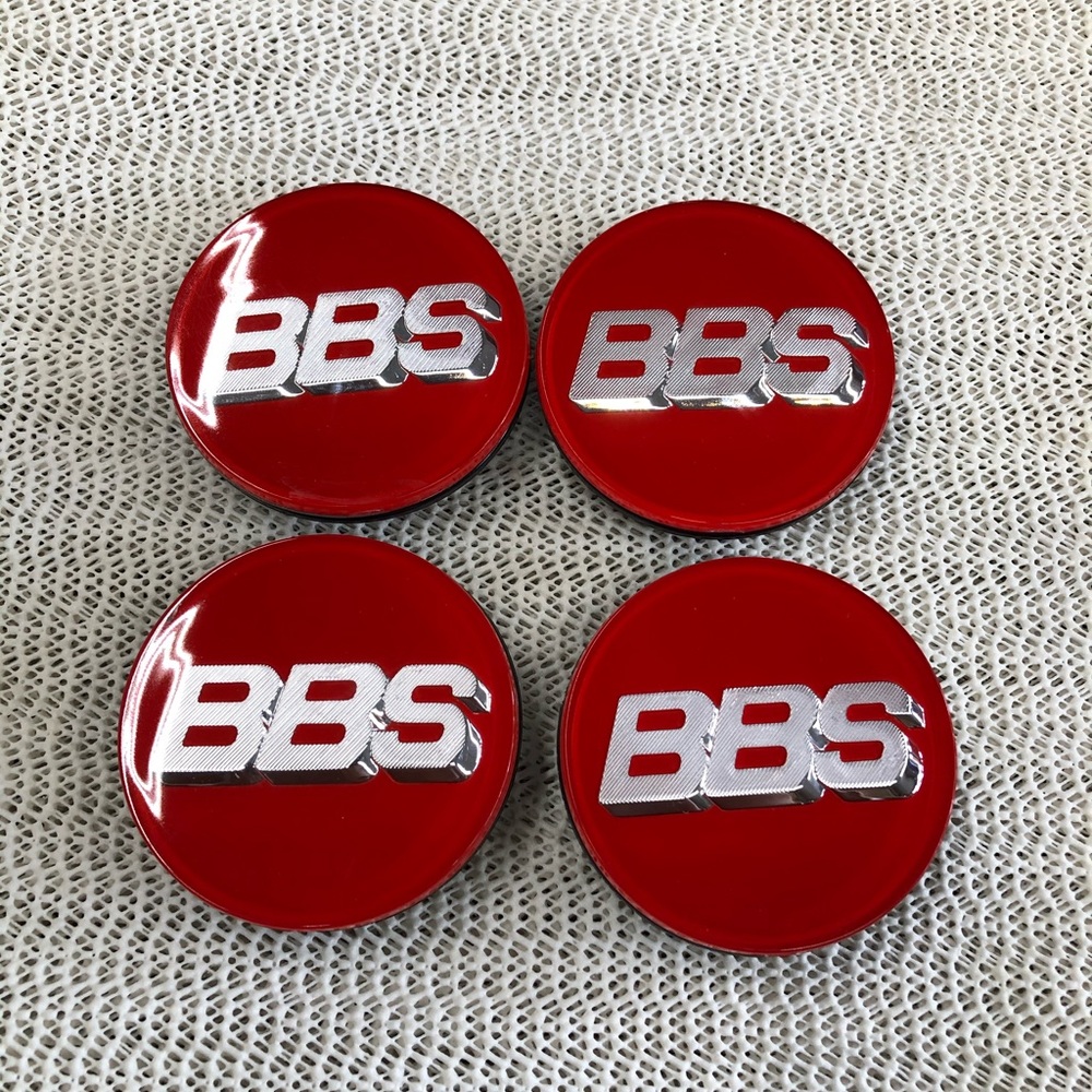 4 bbs center cap 70mm new red color